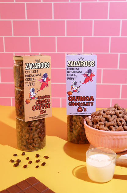 Choco Coffee Triangles Quinoa Cereal (Pre-order)