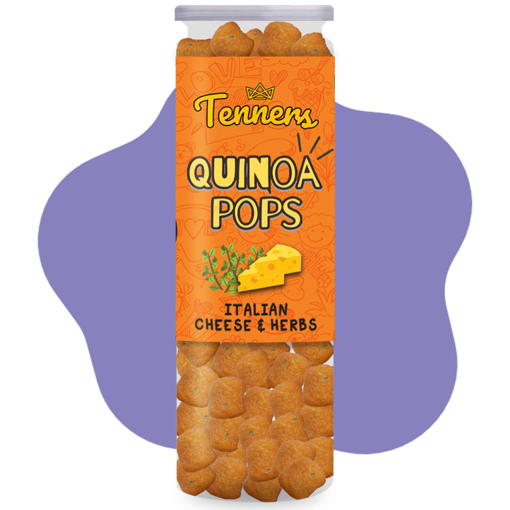 Quinoa Pops- Italian Cheese & Herbs