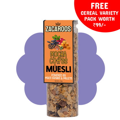 Mocha Coffee Muesli | Powered by Millets