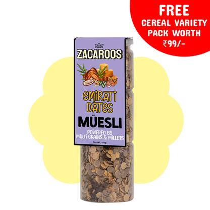 Emirati Dates Muesli | Powered by Millets